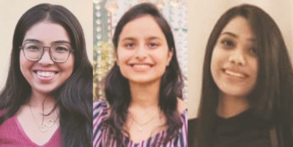 स्कूल के दिनों में देखे सपने हुए साकार, 3 सहपाठी छात्राओं ने उत्तीर्ण की सीए की परीक्षा