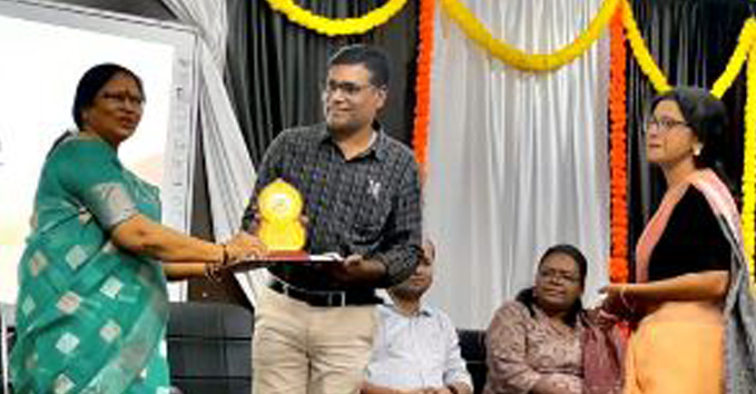 संवेदीकरण कार्यक्रम अंतर्गत ‘सायबर सुरक्षा एवं कानून’विषय पर व्याख्यान