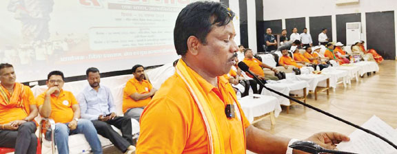 एकता यात्रा का जावंगा में समापन