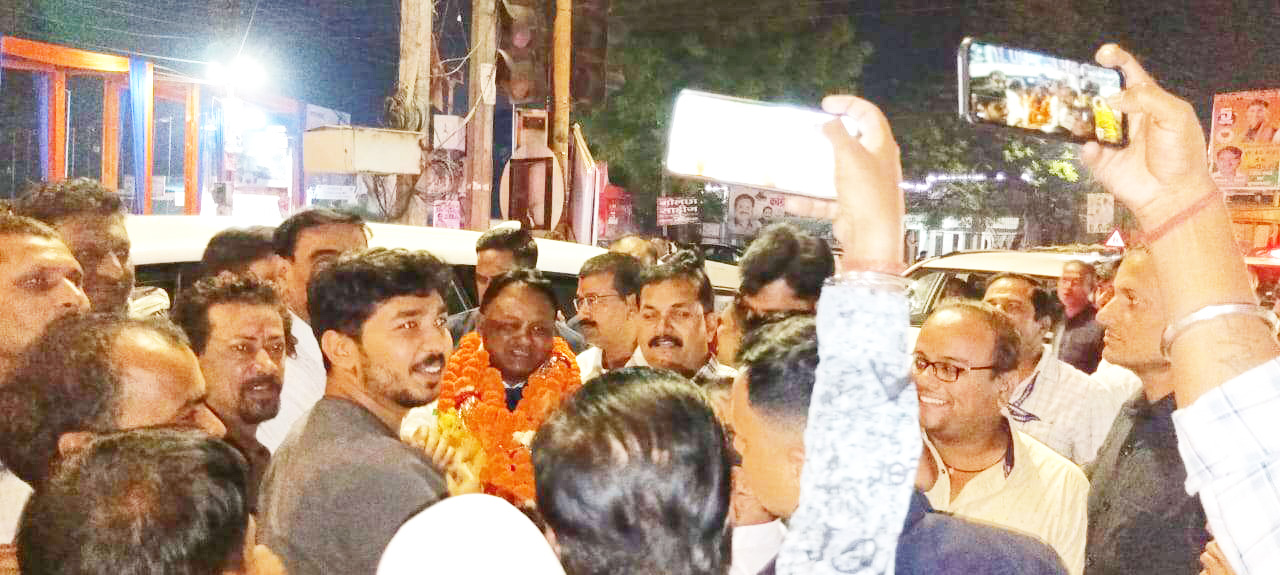 ओडिशा के सीएम का स्वागत