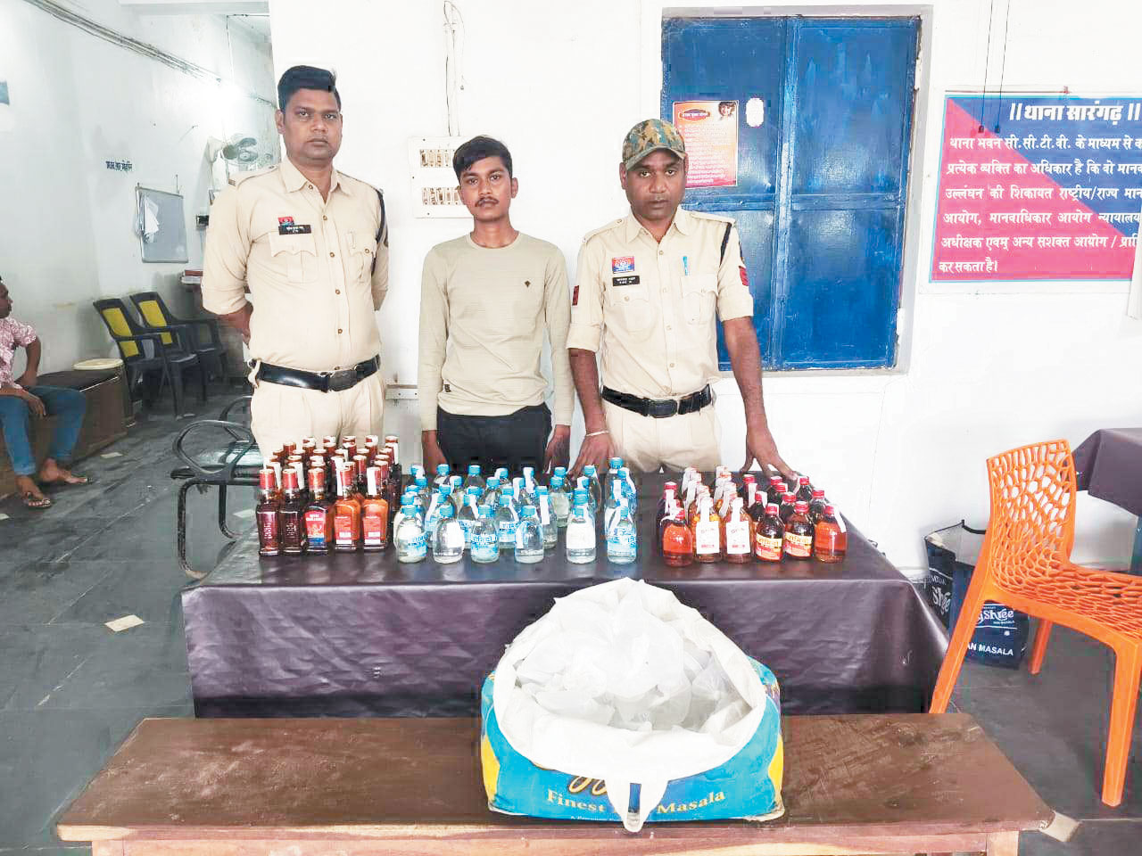 अवैध शराब सहित आरोपी गिरफ्तार