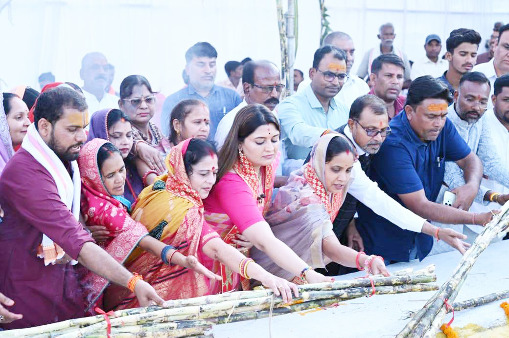 विधायक भावना बोहरा ने गन्ना खरीदी व पेराई सत्र का किया शुभारंभ