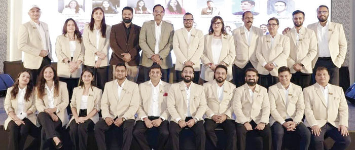 इंडियन इंस्टिट्यूट ऑफ इंटीरियर डिज़ाइनर्स रायपुर की नई समिति  ने संभाली जिम्मेदारी