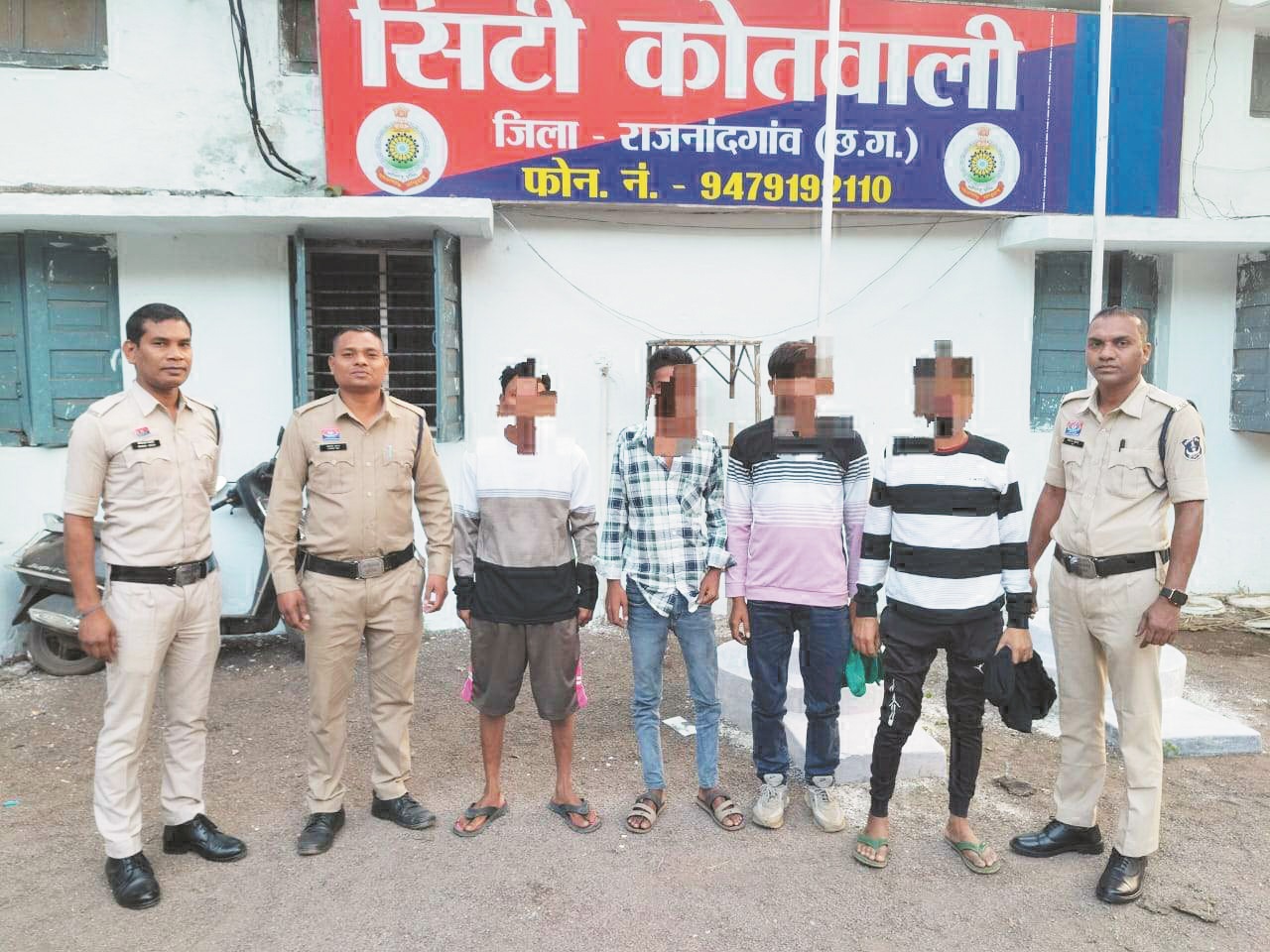 पुरानी रंजिश में मारपीट, 4 आरोपी गिरफ्तार