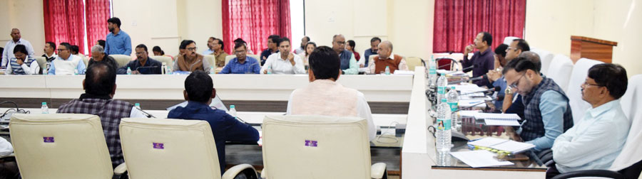 राष्ट्रपति के प्रस्तावित अम्बिकापुर प्रवास की तैयारियों की समीक्षा