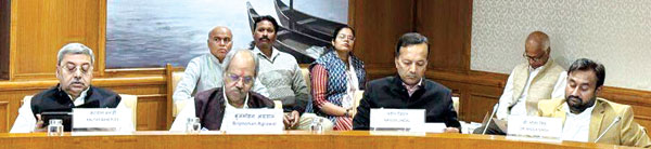 भिलाई टाउनशिप के पुनर्विकास पर जोर दिया बृजमोहन ने