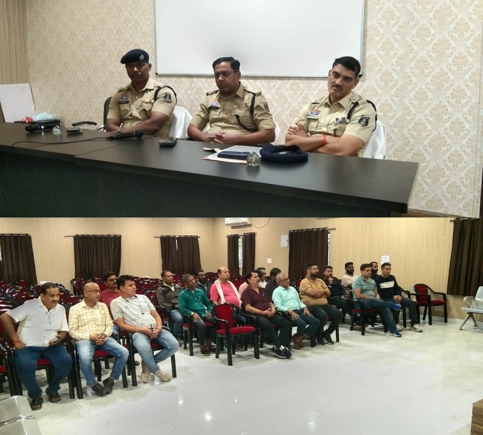 तेलघानीनाका के गोदाम संचालक और ट्रांसपोर्टर शाम 3 घंटे बुकिंग नहीं लेंगे 