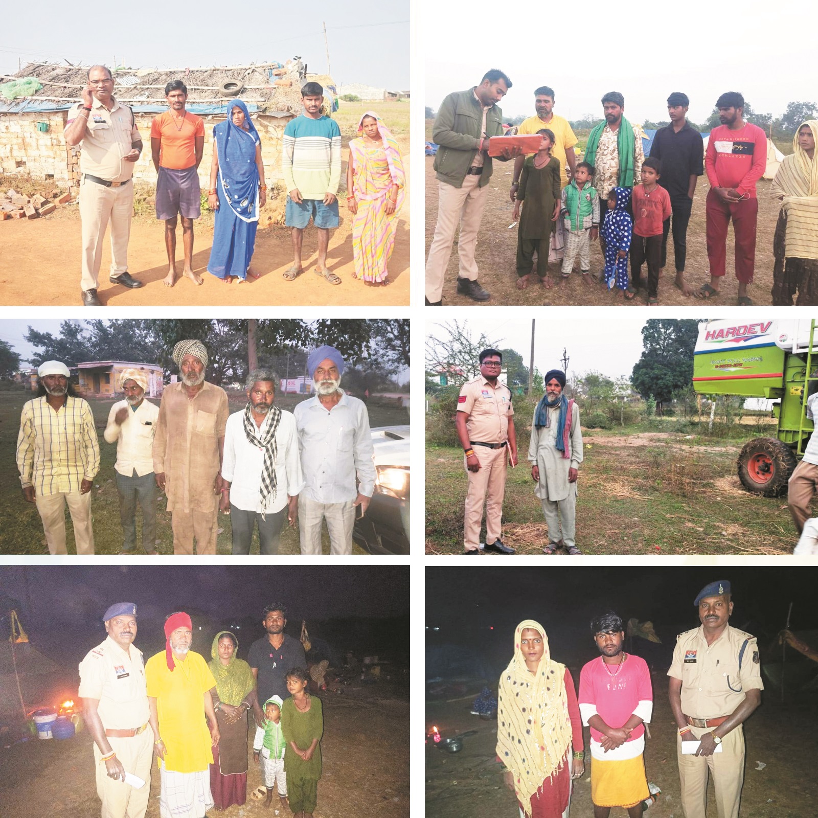 सौ से अधिक घुमंतू फेरी, डेरावालों व मुसाफिरों की पुलिस ने की जांच 