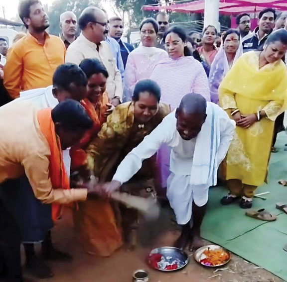 खूटडोबरा से बड़ेकनेरा मार्ग सहित बोलबोला व करंजी में करोड़ों के विकास कार्यों का भूमिपूजन