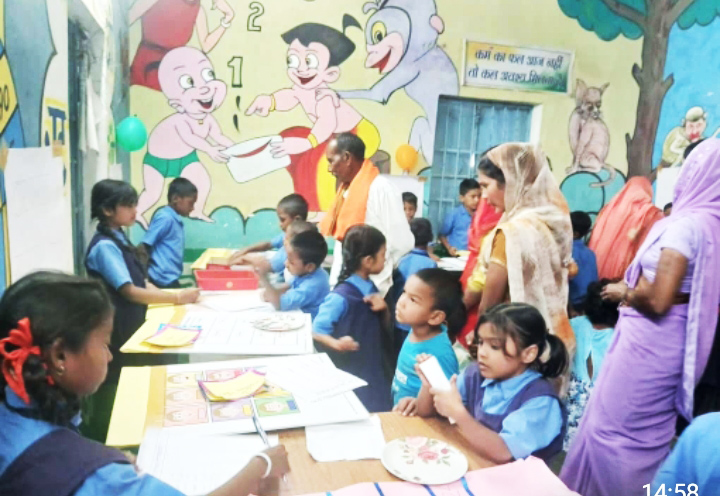 खट्टी स्कूल  में  एफएलएन मेला, बच्चों  में उत्साह