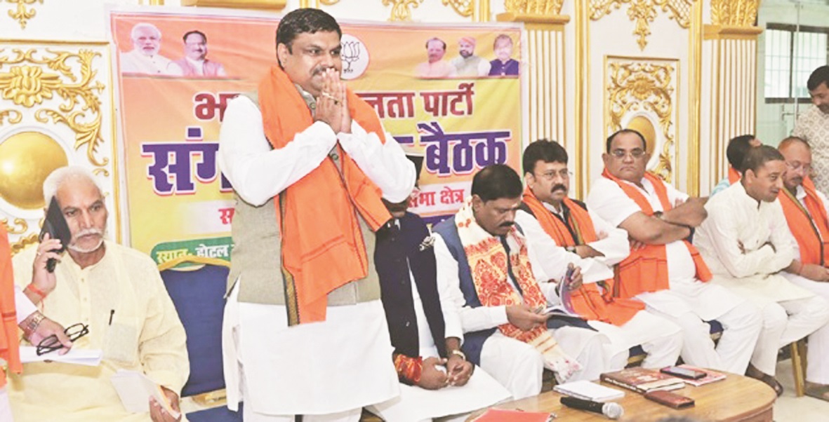 बिहार में भाजपा की जीत पर मंत्री ने दी शुभकामनाएं