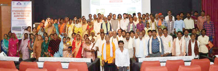 मानक ब्यूरो, जैविक स्ट्रैस प्रबंधन संस्थान का एग्रो-टेक्सटाइल्स पर राष्ट्रीय जागरूकता सेमिनार