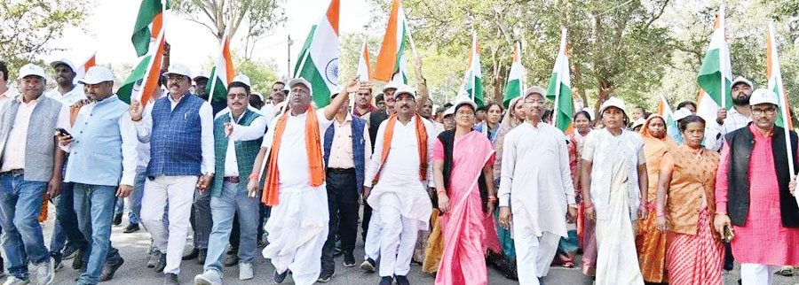 सरदार पटेल की 150वीं जयंती पर एकता पदयात्रा