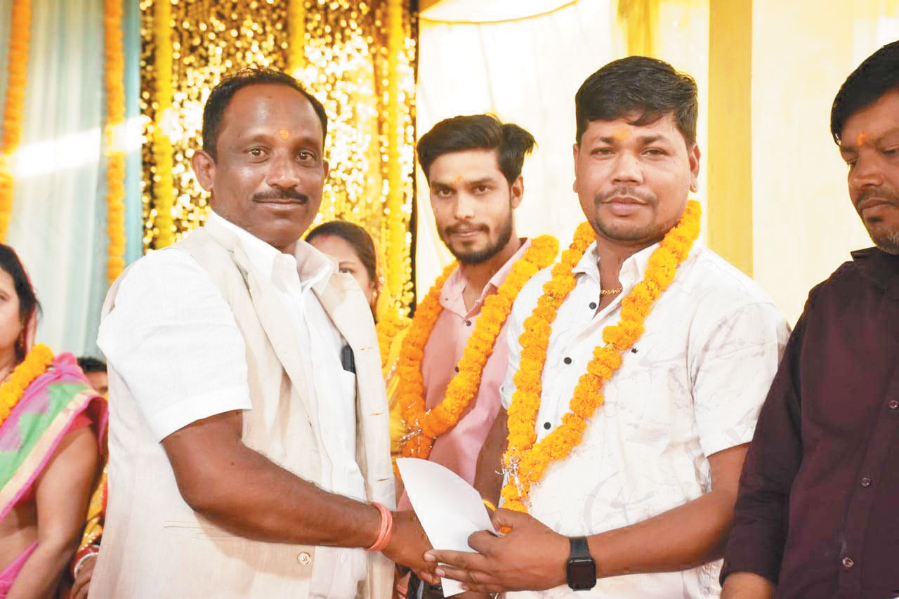 थनेंद्र साहू बने परिक्षेत्र साहू समाज युवा प्रकोष्ठ सचिव