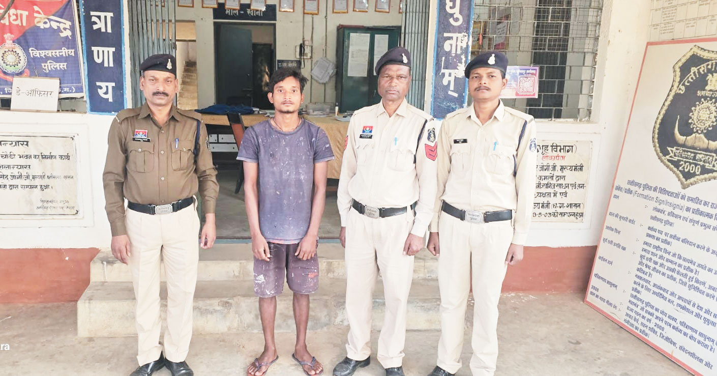 नाबालिग को भगाया, शादी का झांसा दे रेप, ओडिशा से नाबालिग आरोपी  व रिश्तेदार गिरफ्तार