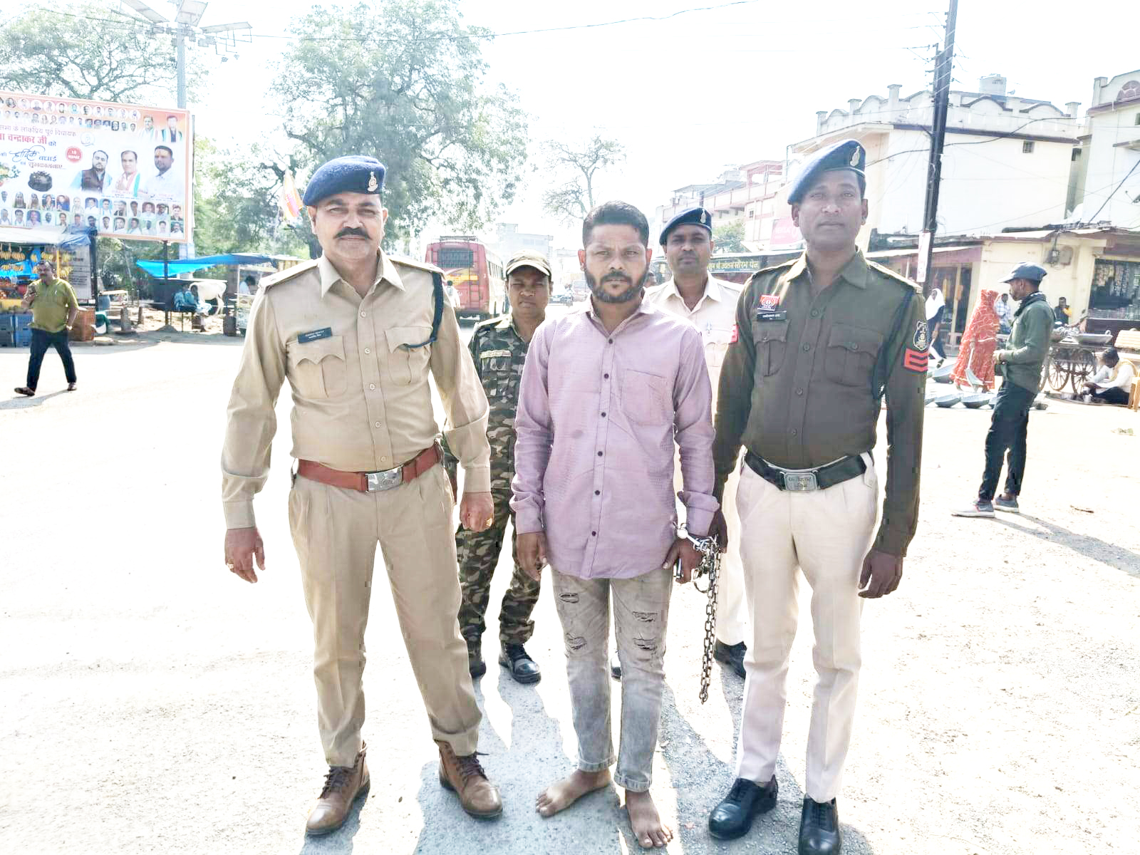 अशोभनीय टिप्पणी - भडक़ाऊ पोस्ट, आरोपी नागपुर से गिरफ्तार