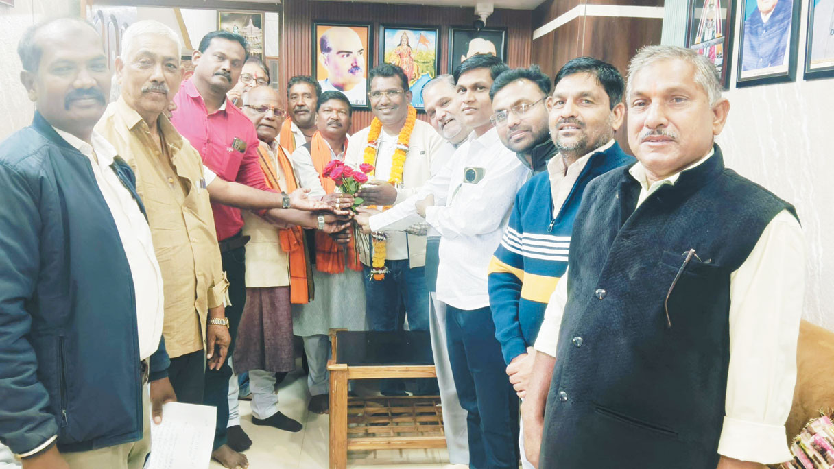 विधायक रोहित से जनप्रतिनिधियों ने की मुलाकात