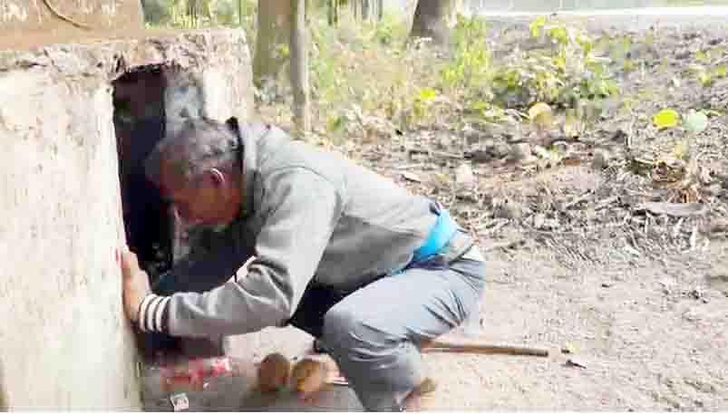 हाथियों का उत्पात, बचने पूजा-पाठ का सहारा ले रहे ग्रामीण