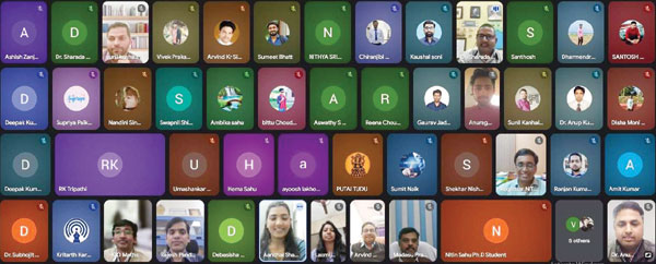 गणितीय मॉडलिंग व मशीन लर्निंग पर आनलाइन राष्ट्रीय प्रशिक्षण