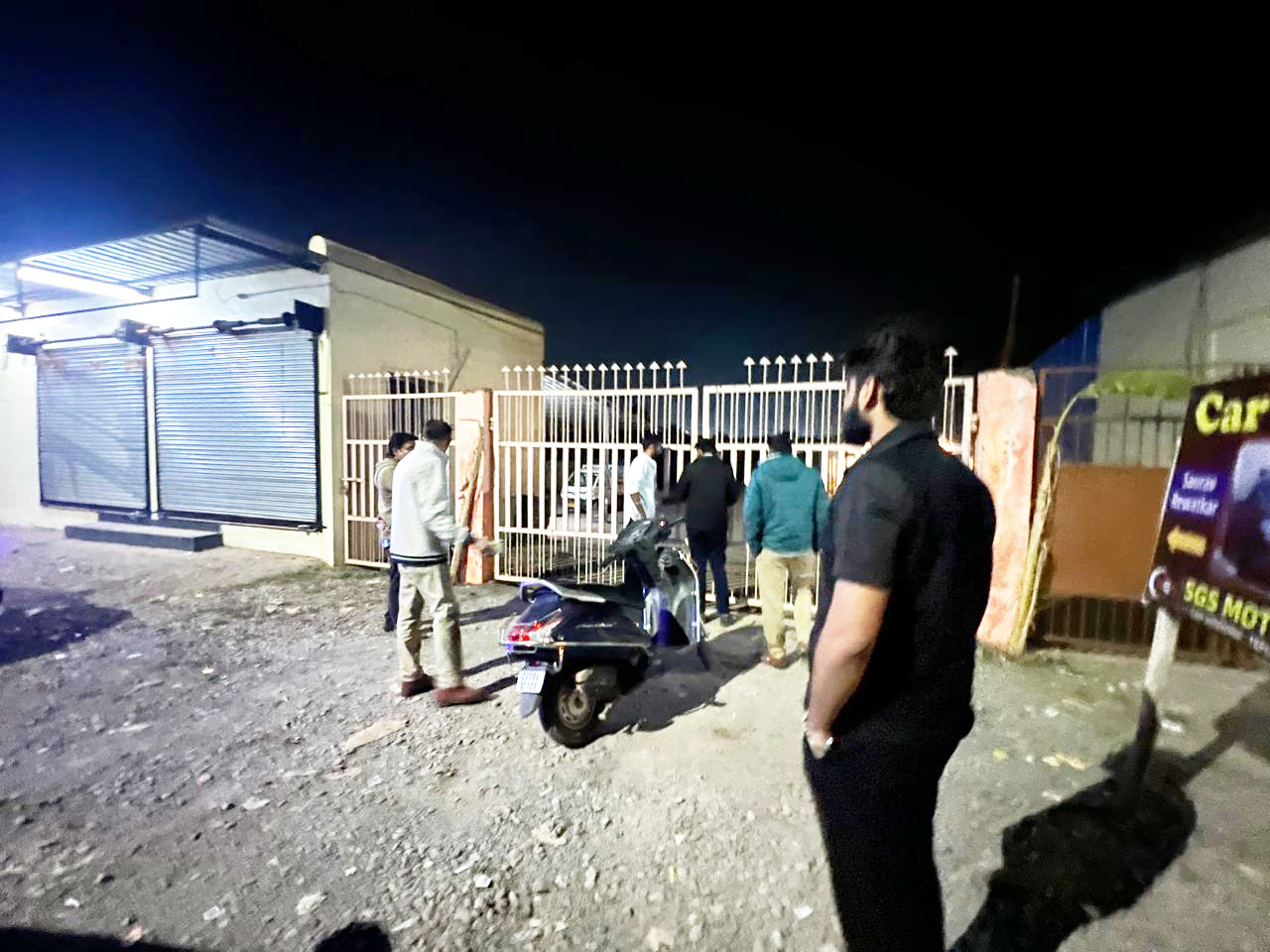 पुलिस ने शहर में चलाया काम्बिंग गश्त