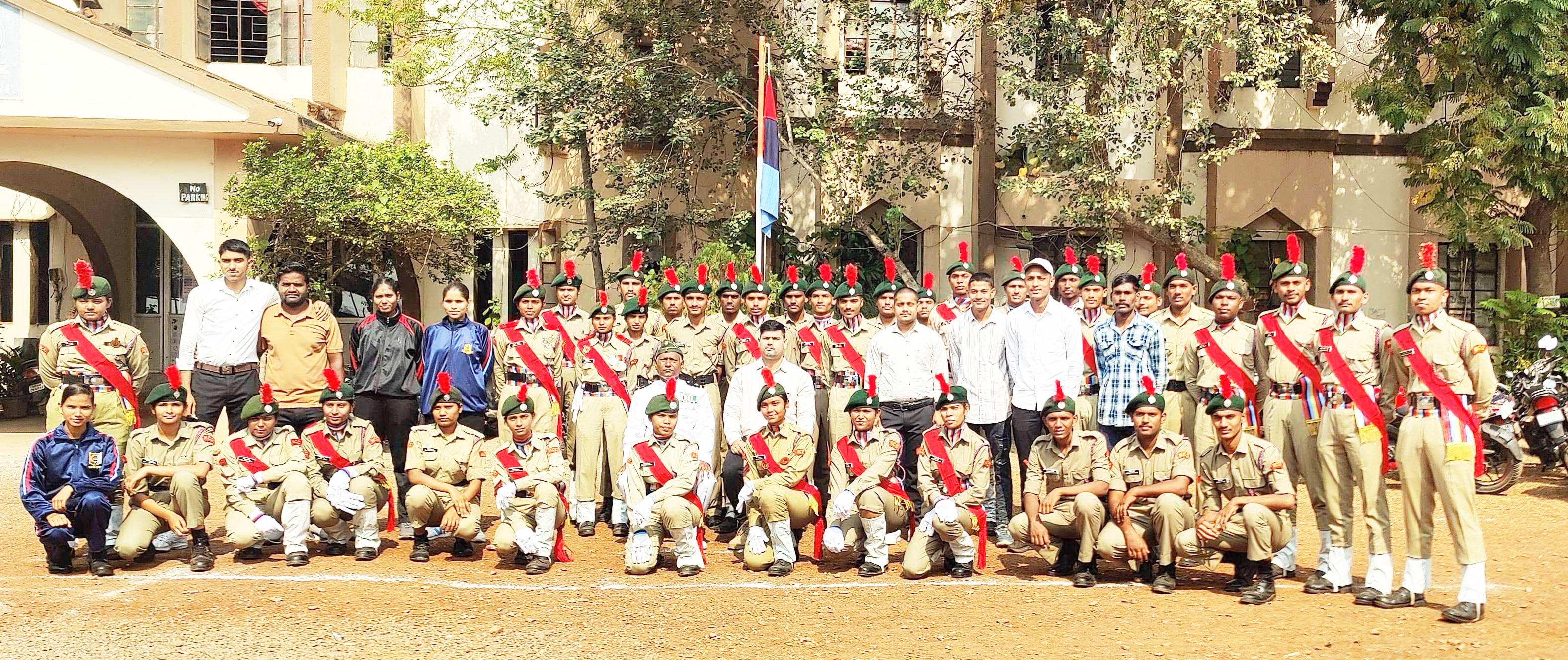 सेठ फूलचंद महा. में मनाया गया 77वां एनसीसी दिवस