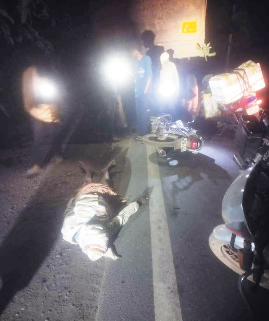  सडक़ हादसे में अधेड़ की मौत