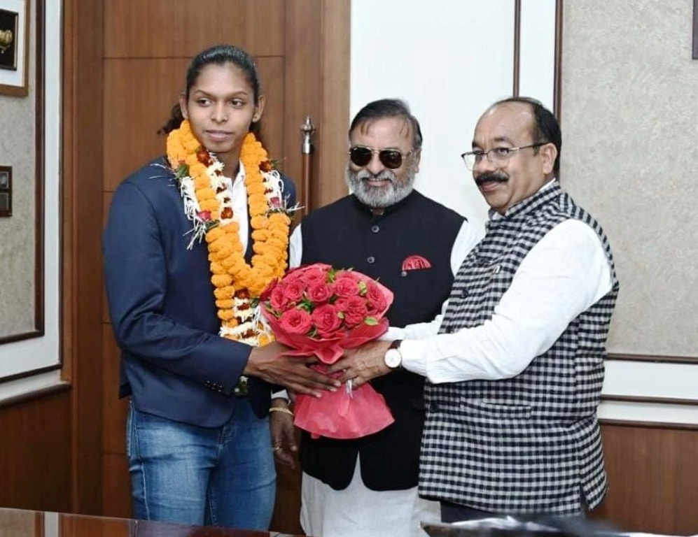 कबड्डी स्टार संजू देवी को साव ने दी बधाई, हरसंभव सहयोग का दिया आश्वासन