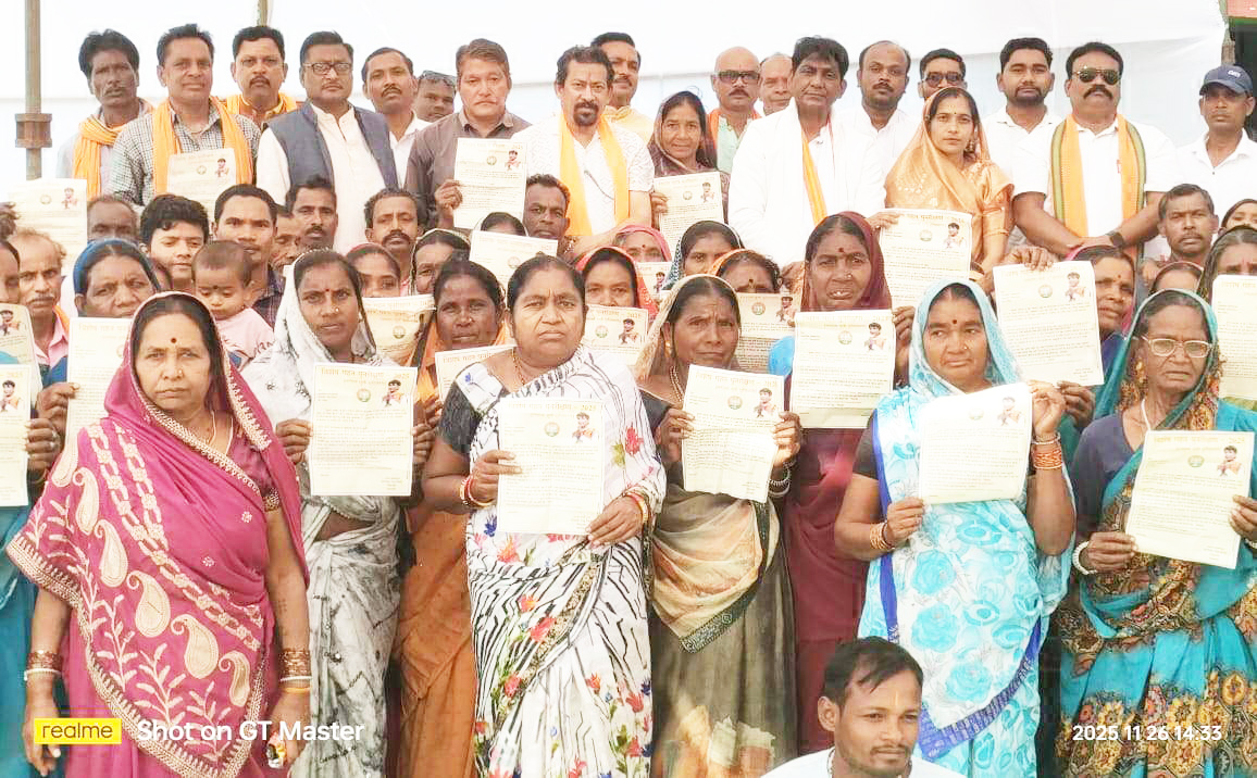 सीसी रोड का विधायक ने किया भूमिपूजन