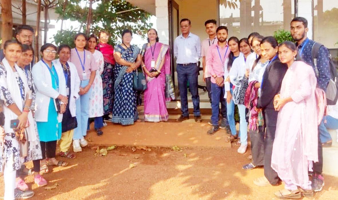 एमएससी विद्यार्थियों का शैक्षणिक भ्रमण