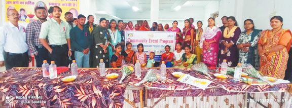 चिराग सोशल वेलफेयर सोसायटी ने किया कम्यूनिटी इवेंट्स