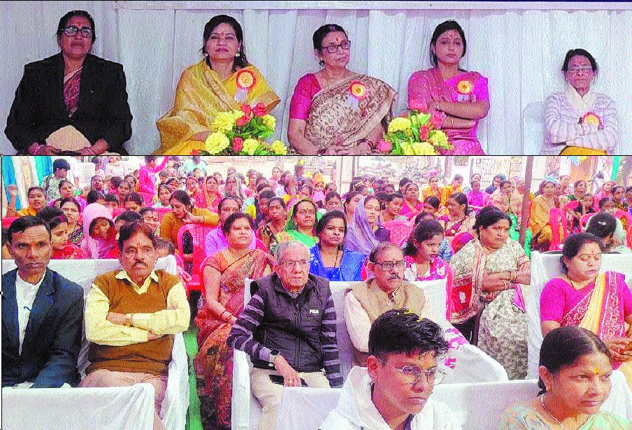 सशिमं इंद्रावती कॉलोनी में सप्तशक्ति संगम