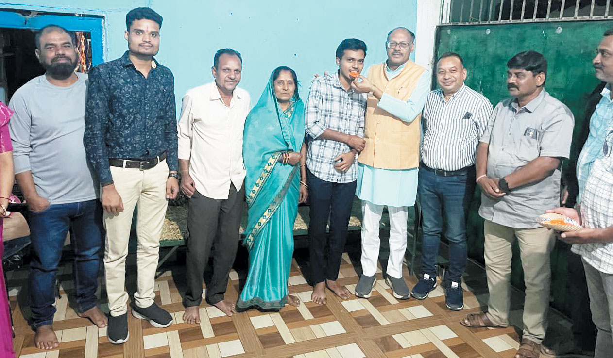 अमन नायक की उपलब्धि  पर पाटन गौरवान्वित