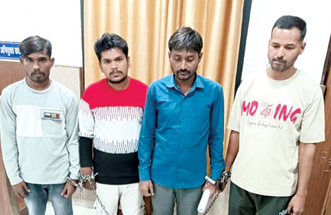 40 किलो गांजा के साथ पकड़े गए चार को15 वर्ष कैद 1.50 लाख का जुर्माना