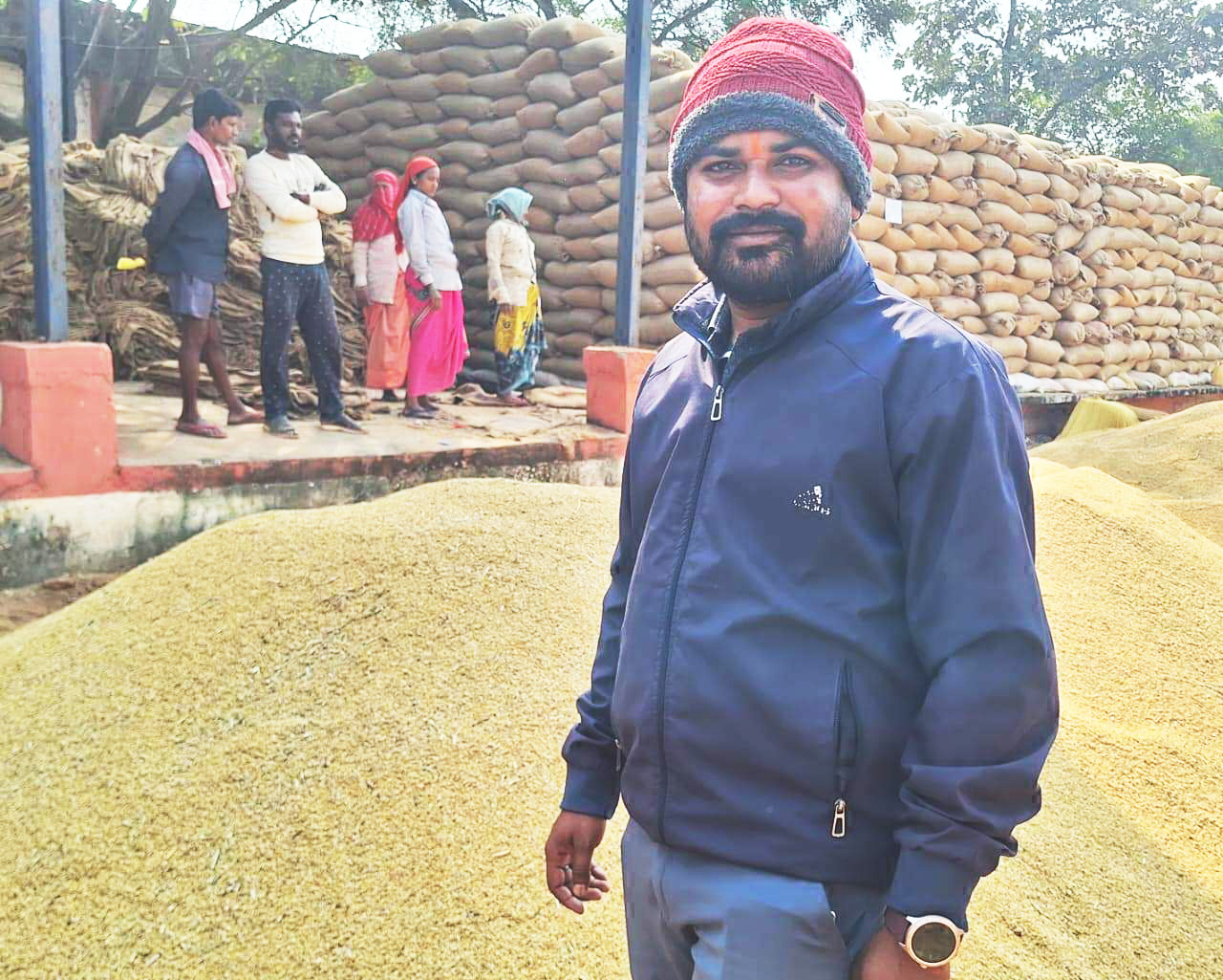 समर्थन मूल्य पर धान खरीदी सुचारू रूप से जारी