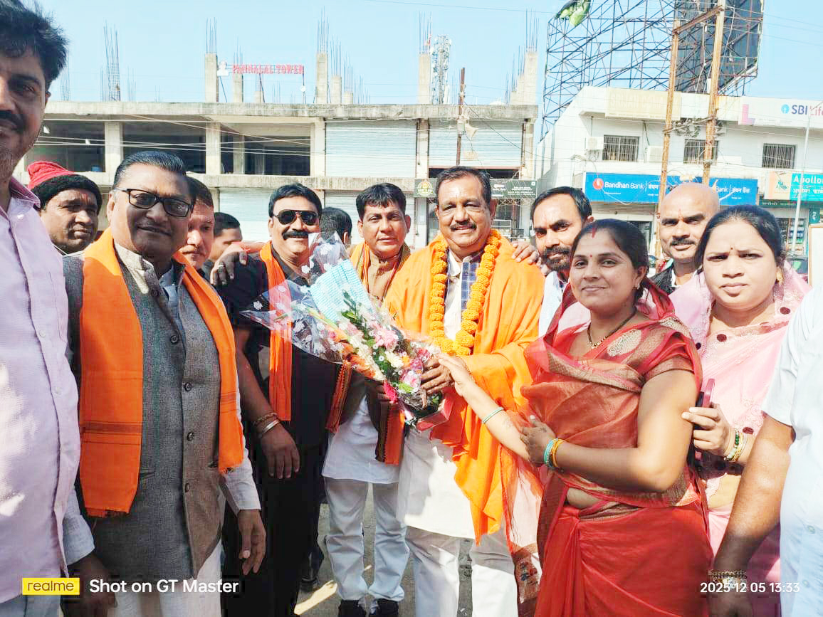 लौह शिल्पकार विकास बोर्ड  के अध्यक्ष  का स्वागत