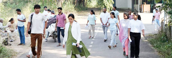 बस्तर: 10 हजार से अधिक ने दी अमीन भर्ती परीक्षा