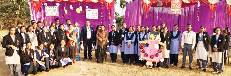 पार्वती शिक्षा महाविद्यालय में वार्षिक खेल स्पर्धा व आनंद मेला