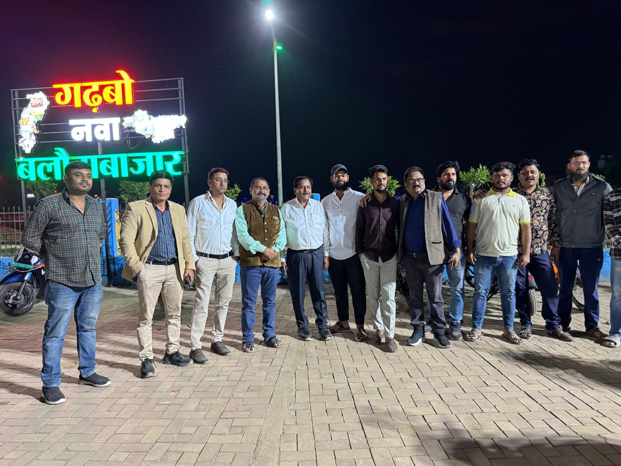 पालिकाध्यक्ष जैन ने किया चौपाटी स्थल का निरीक्षण