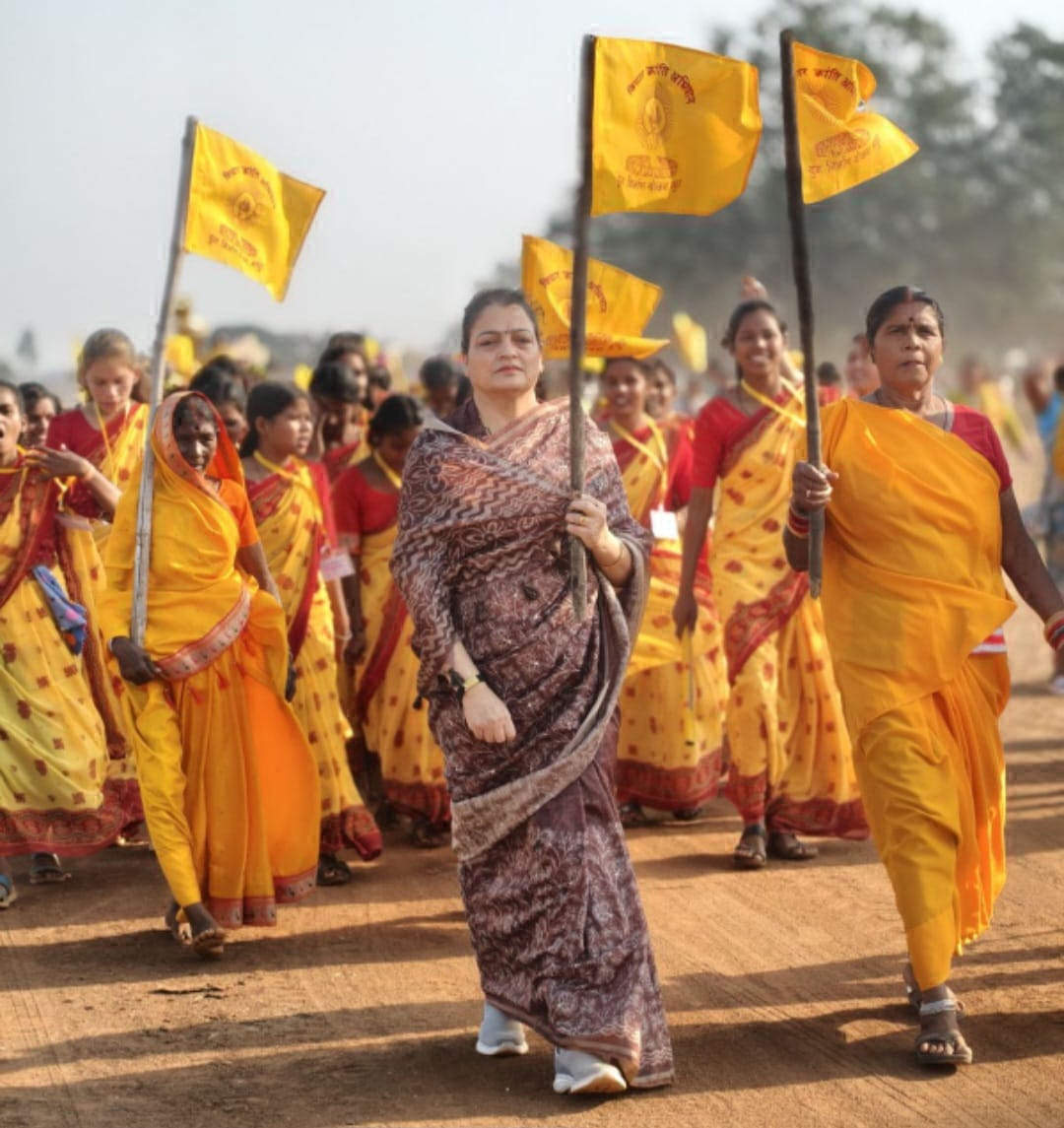 सिलघट में गायत्री महायज्ञ में शामिल हुईं जिपं अध्यक्ष 