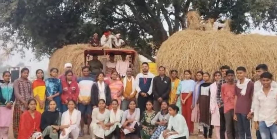 सरपंच संघ अध्यक्ष की पहल पर मगरलोड ब्लॉक में चल रहा पैरा दान अभियान