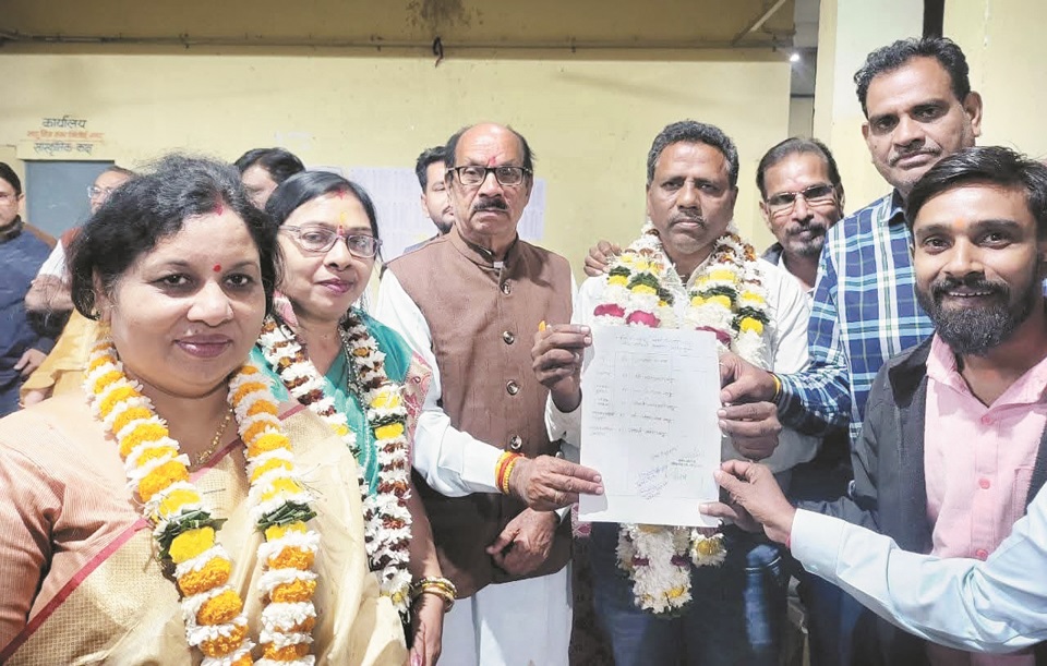 जिला साहू संघ भिलाईनगर के चन्द्रभूषण निर्विरोध अध्यक्ष