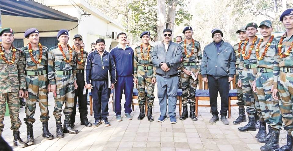 29 युवाओं का फौज में चयन, शिक्षा मंत्री ने दी शुभकामनाएं
