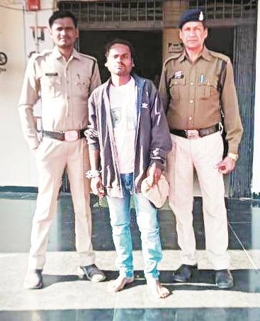 धान चोरी की शिकायत पर शांतिभंग, कार्रवाई