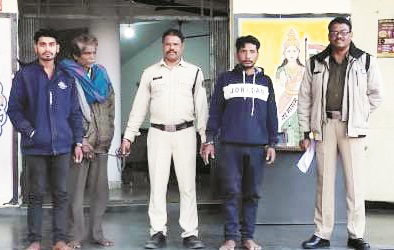 मवेशी तस्करी के 3 गिरफ्तार