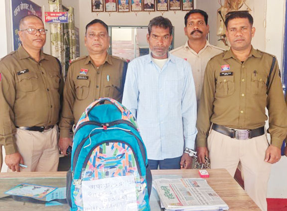 साढ़े 47 लाख का गांजा तेल जब्त, ओडिशा का एक आरोपी गिरफ्तार