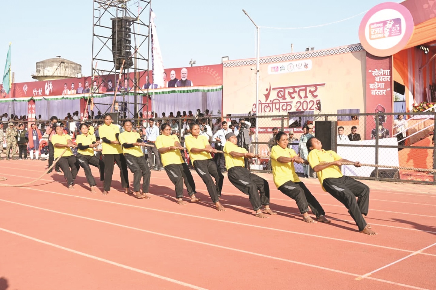 बस्तर ओलंपिक में 700 से अधिक आत्म समर्पित नक्सलियों ने लिया हिस्सा