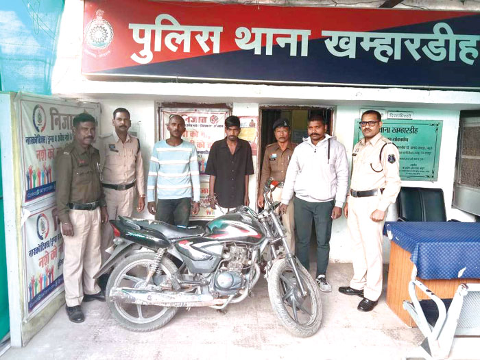 लूट की 3 वारदात करने वाले आधा दर्जन गिरफ्तार