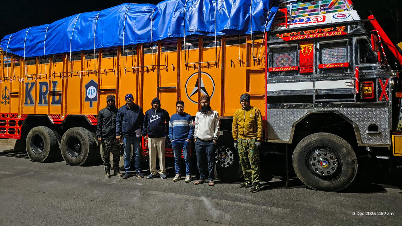 अवैध धान परिवहन, 3 ट्रकों में 960 क्विंटल धान जब्त