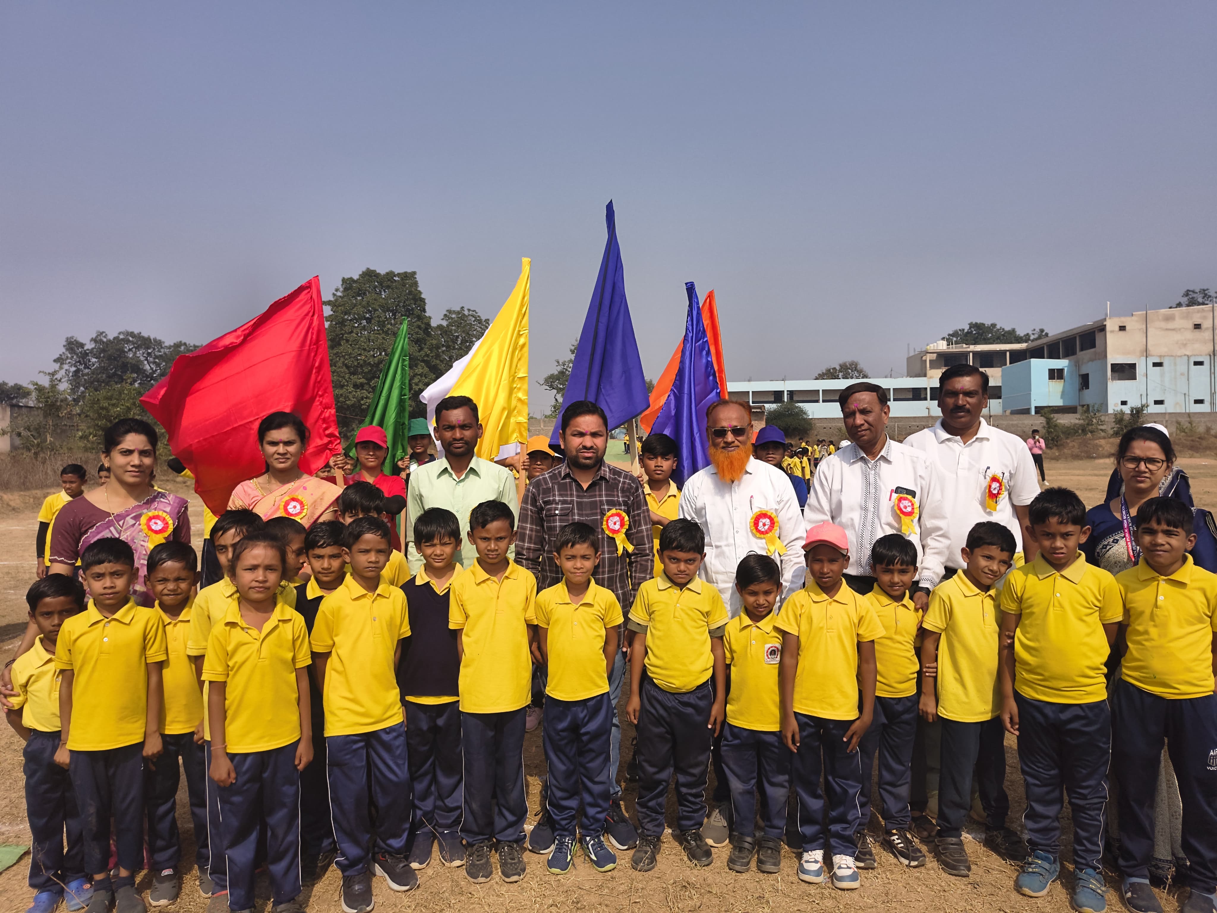 इंडियन पब्लिक हाई स्कूल में वार्षिक खेल उत्सव