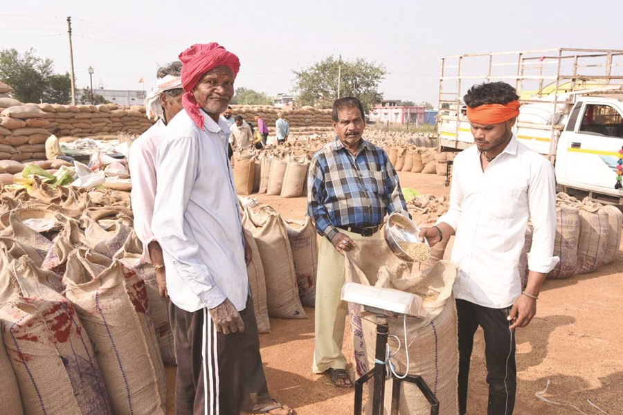 34 हजार किसानों से 1,77,563  मे. टन धान की खरीदी